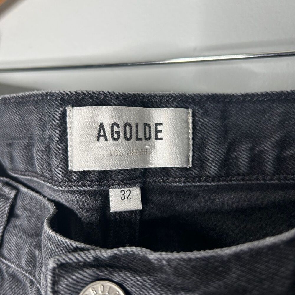 AGOLDE Riley High Rise Straight Crop Jeans - Picture 3 of 7